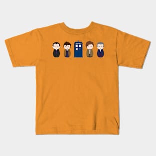 Dr. Who Kokeshi Kids T-Shirt